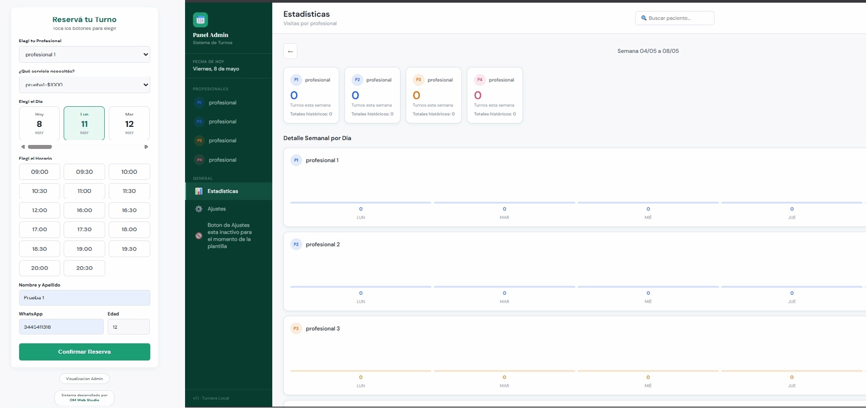 Turnera online preview